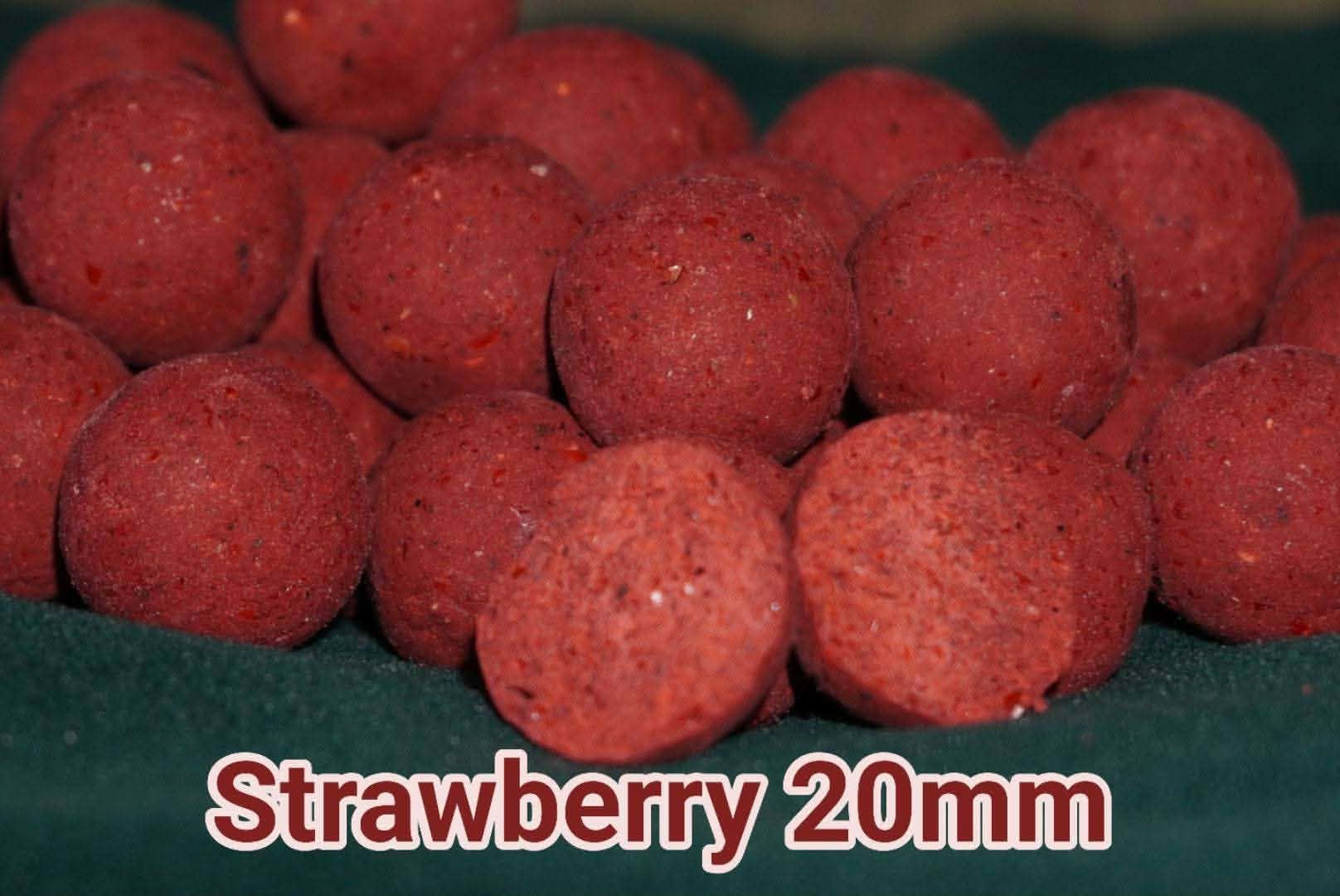 Strawberry boilies 20mm, Watersport en Boten, Ophalen of Verzenden, Nieuw, Overige typen
