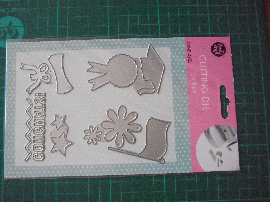 Nieuwe snijmallen set - Geslaagd, Ophalen of Verzenden, Nieuw, Overige thema's, Pons of Mal