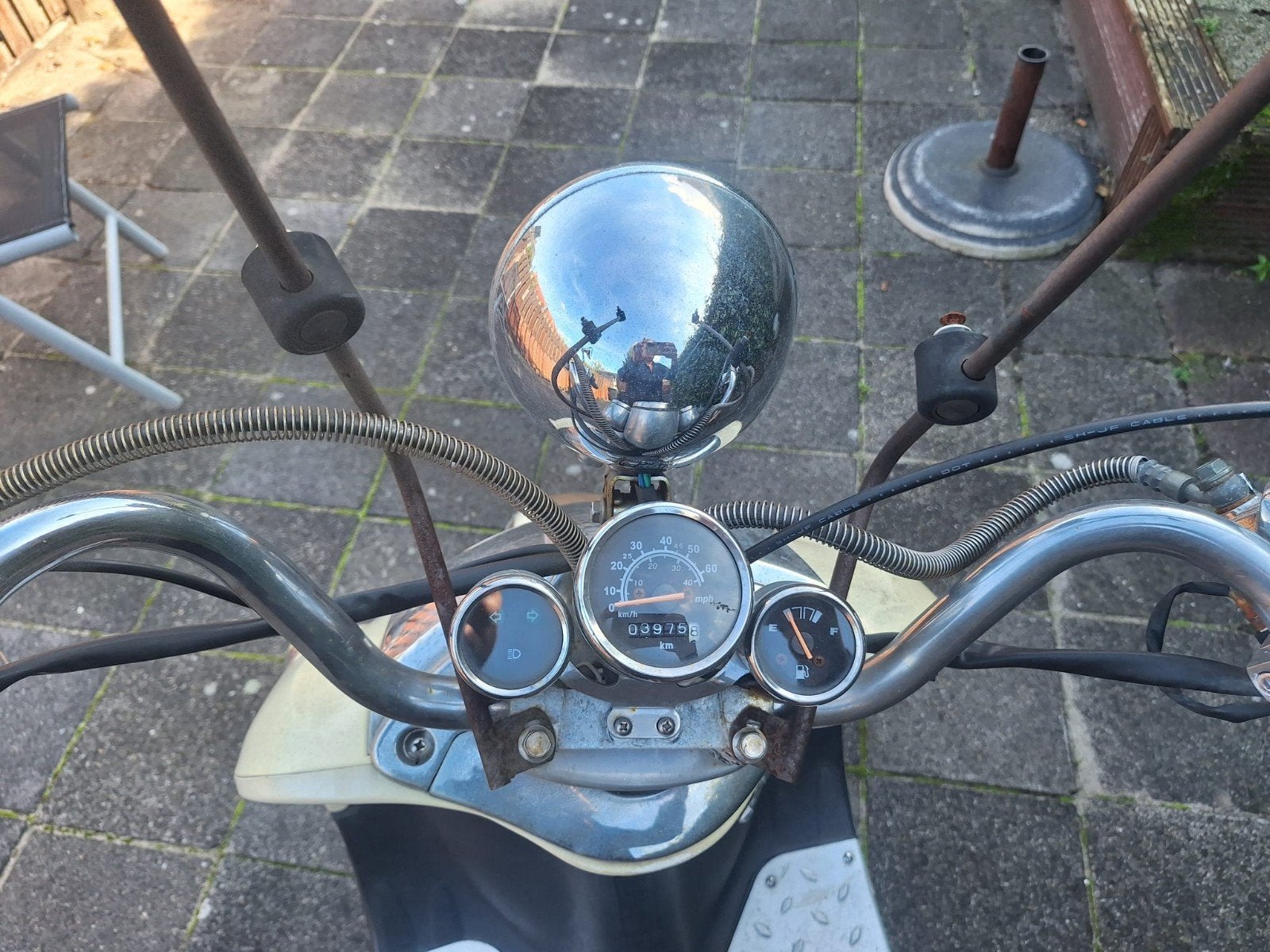 Retro Scooter Eagle Wing - Goed onderhouden, Ophalen, Gebruikt, Benzine, Overige merken