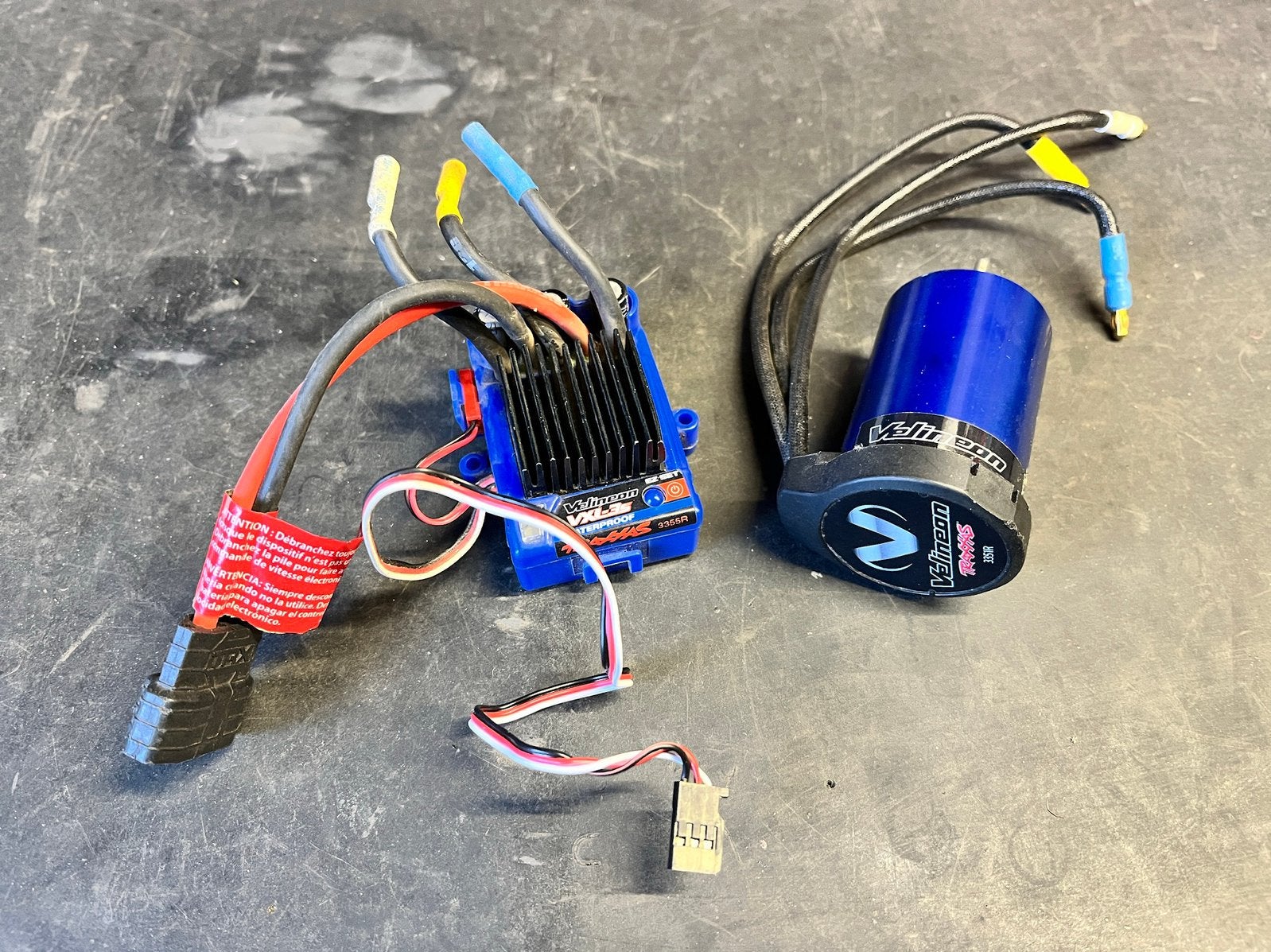 Traxxas VXL 3s brushless motorset combo 4 pole, Hobby en Vrije tijd, Ophalen of Verzenden, Zo goed als nieuw, Elektro, Onderdeel