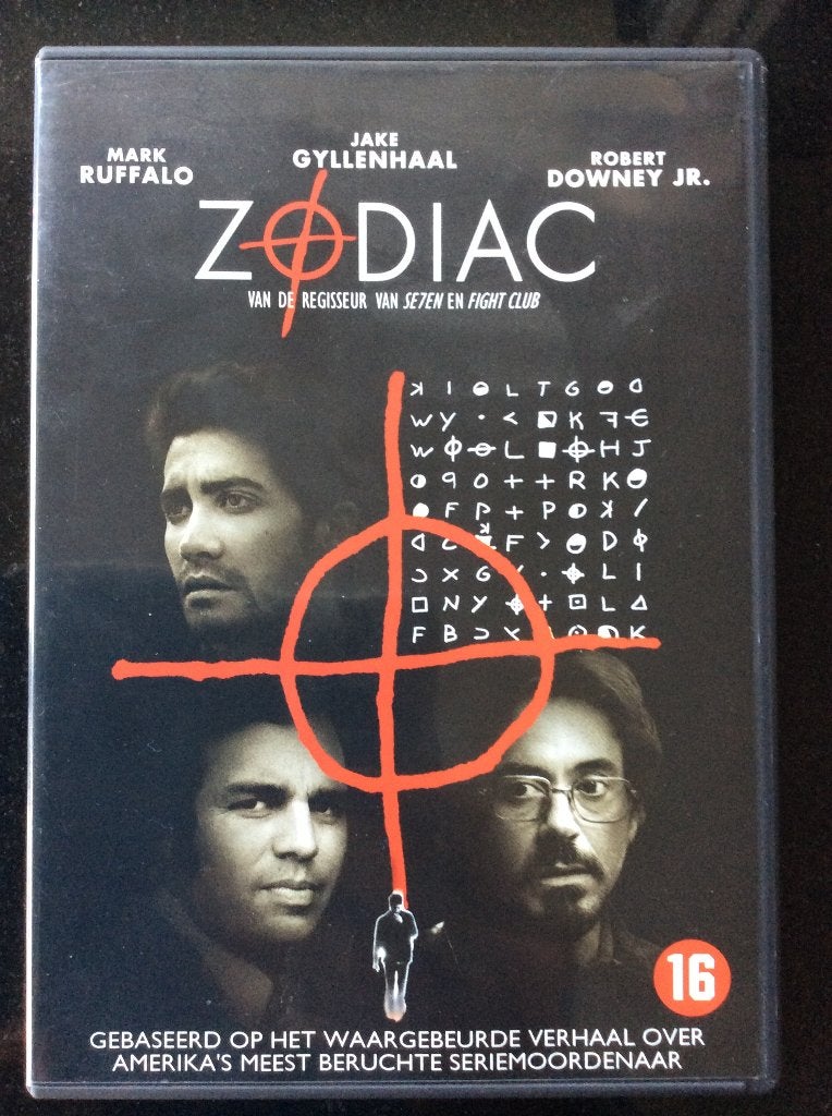 Zodiac DVD, Vanaf 16 jaar, Ophalen of Verzenden, Zo goed als nieuw, Overige genres