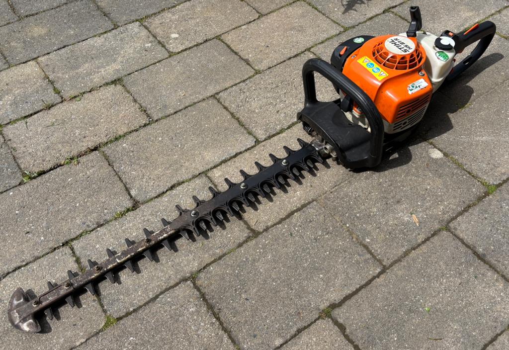 Stihl HS-81R, Ophalen, Gebruikt, Benzine