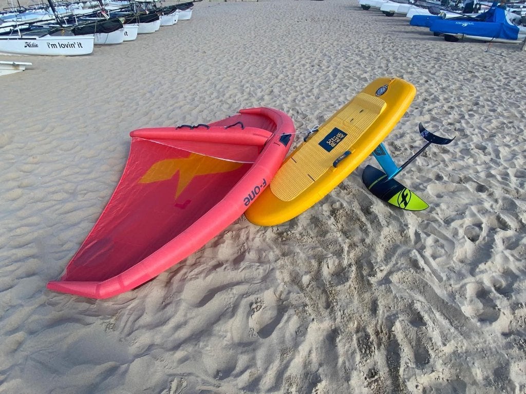 F-one wingfoil set, Ophalen of Verzenden, Zo goed als nieuw, Wingsurfset