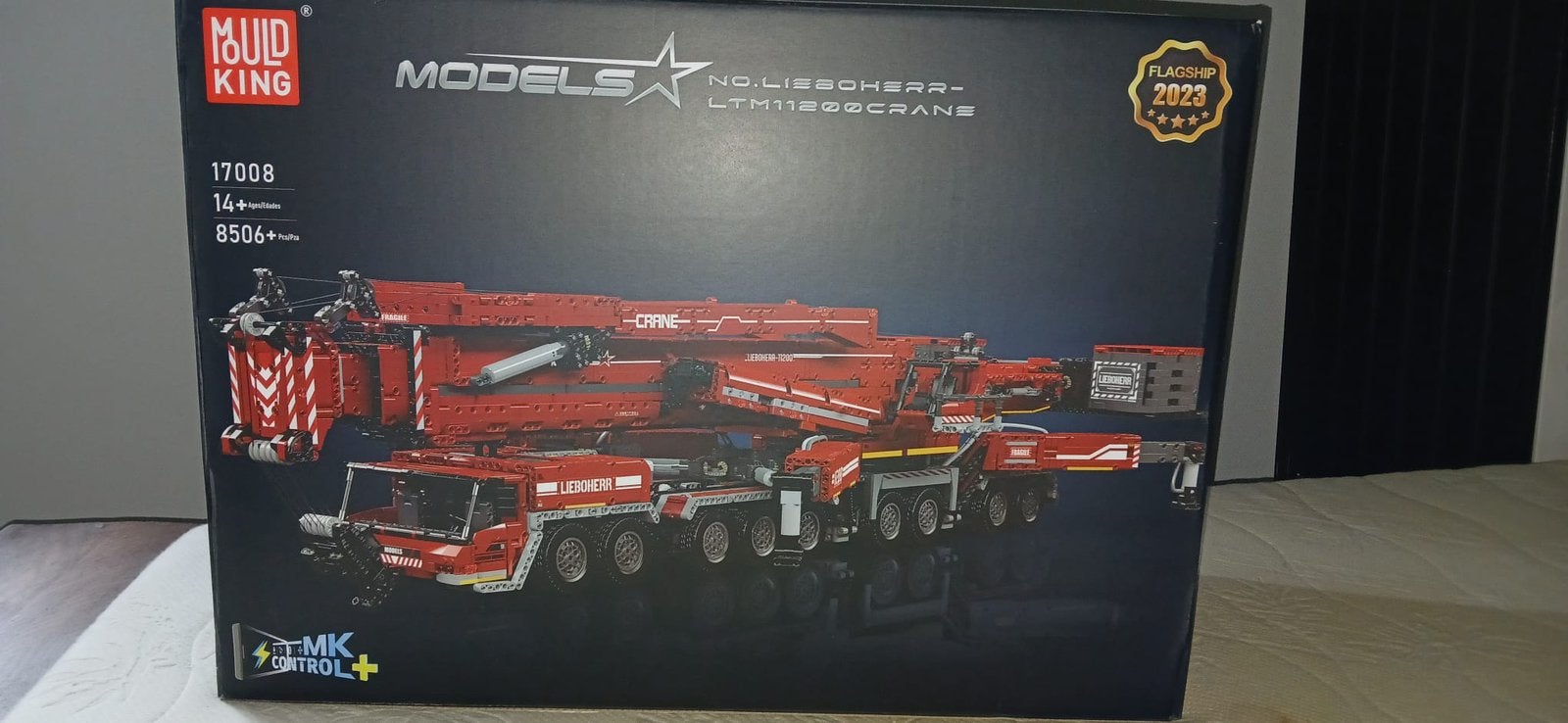 Mould king kraan technic lego, Ophalen, Gebruikt, Inclusief doos
