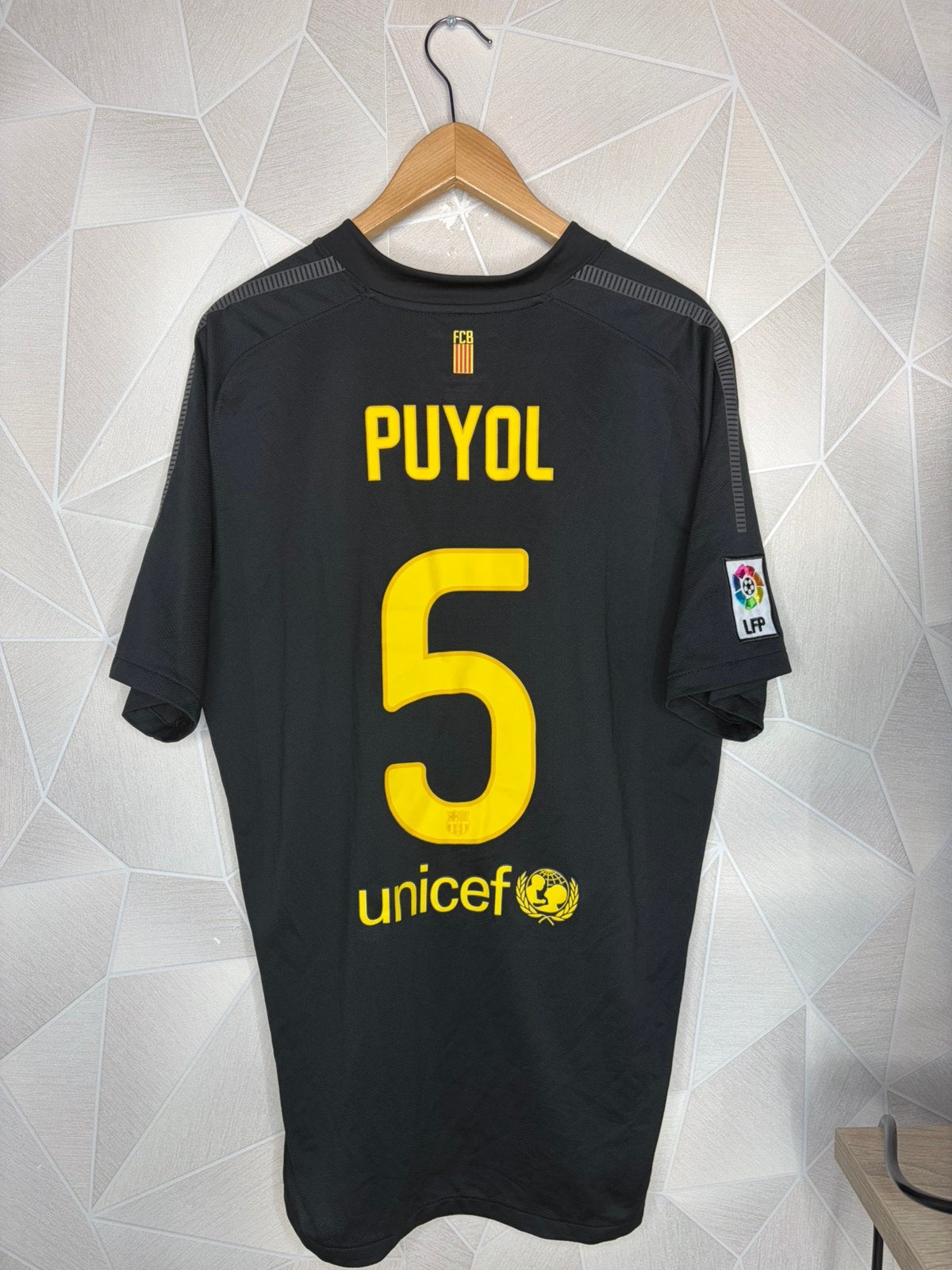 FC Barcelona Uit 2011/2012 Puyol, Shirt, ., Maat XL, Ophalen of Verzenden