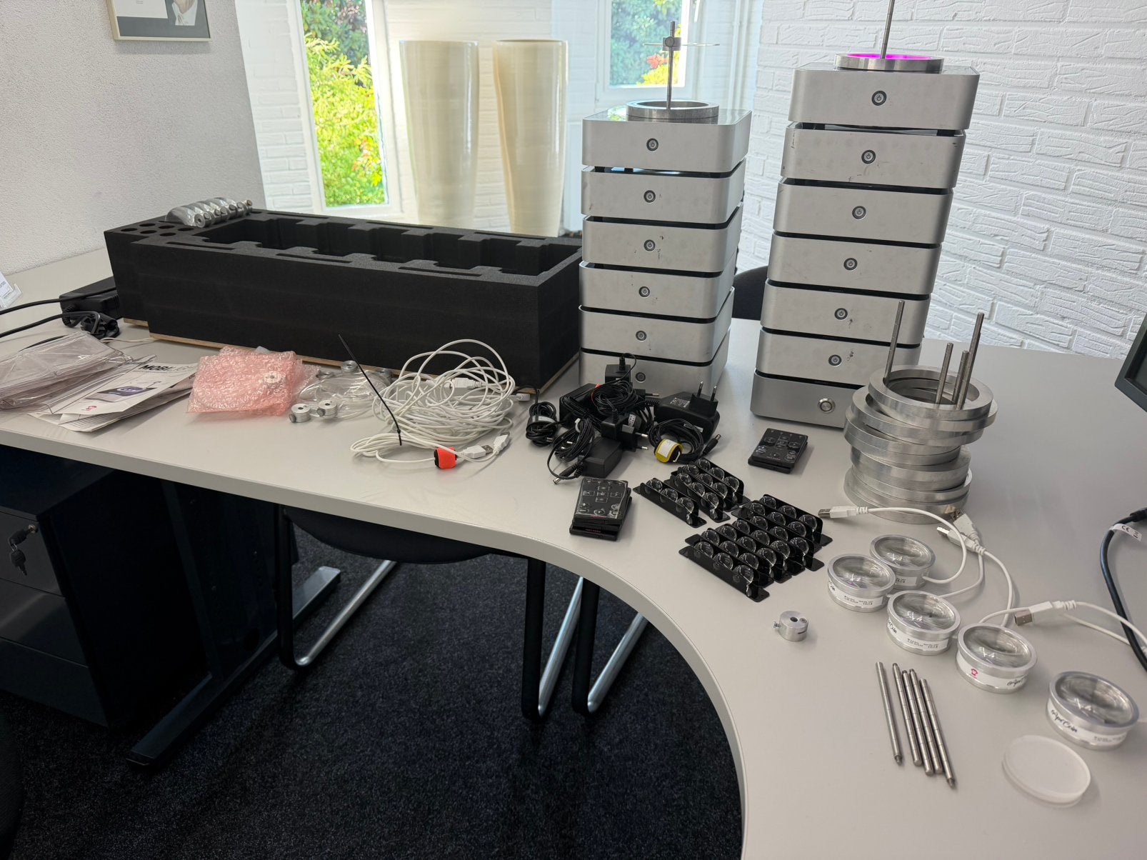 Ape Labs Mobilight 4  en Ape Labs Coin lampen, Ophalen, Gebruikt, Licht, Geluidgestuurd