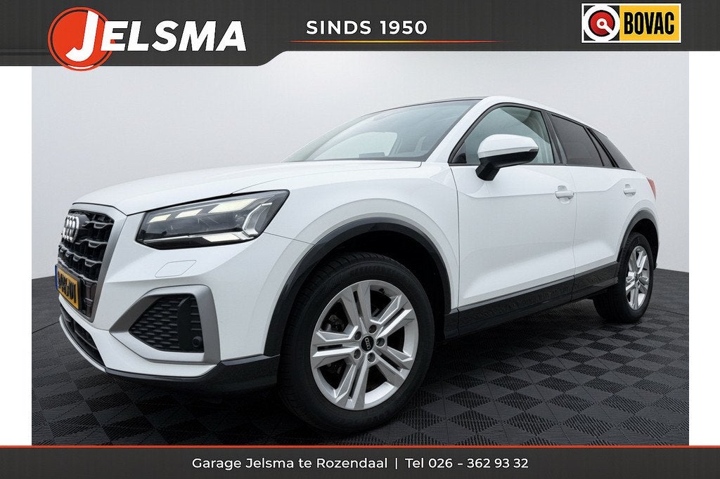 Audi Q2 35 TFSi Aut. 150pk, Pano | Trekhaak | Camera, Auto's, Audi, Stof, 4 cilinders, 150 pk, Wit