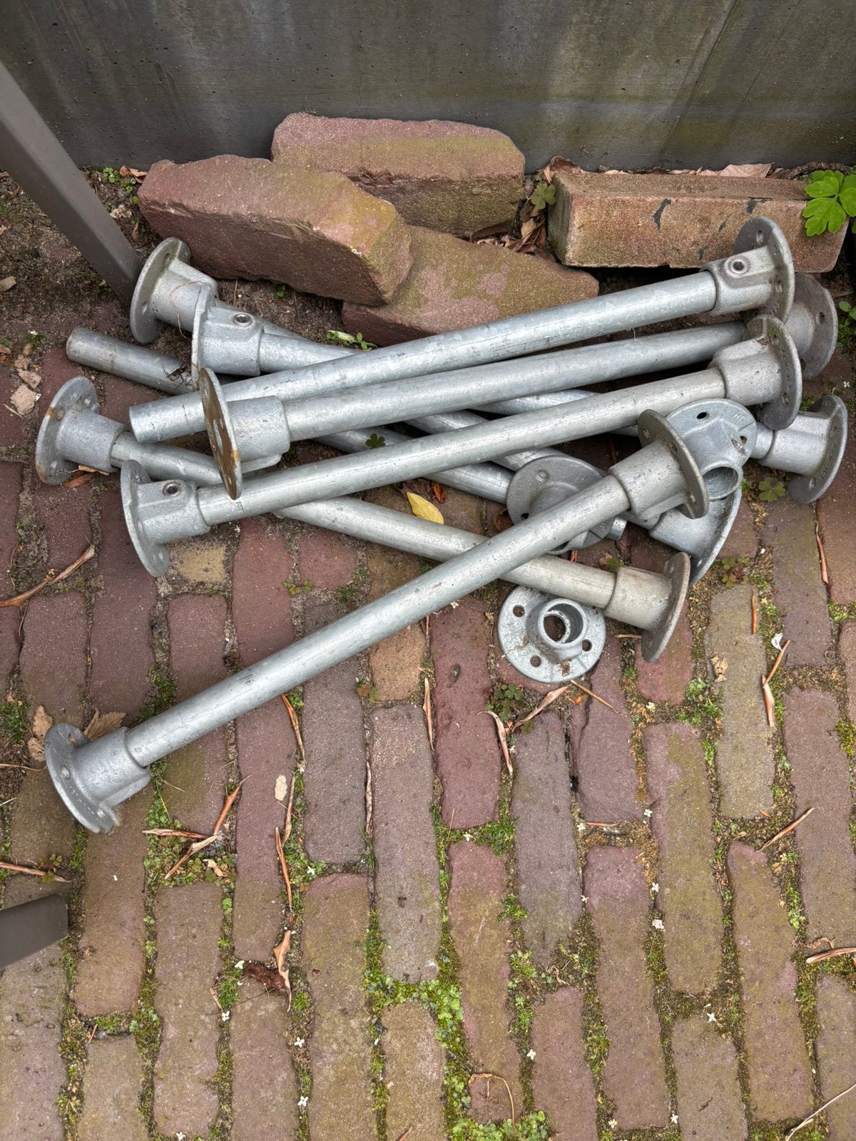Stijger buizen en houders, Doe-het-zelf en Verbouw, Steigers, Ophalen, Zo goed als nieuw, Overige typen, 5 meter of hoger