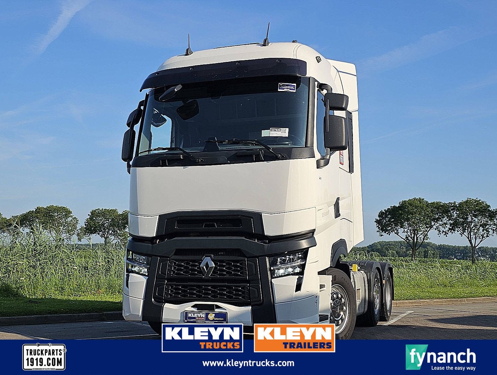 RENAULT T 480 high 6x2 evo, Automaat, Euro 6, Renault, Wit
