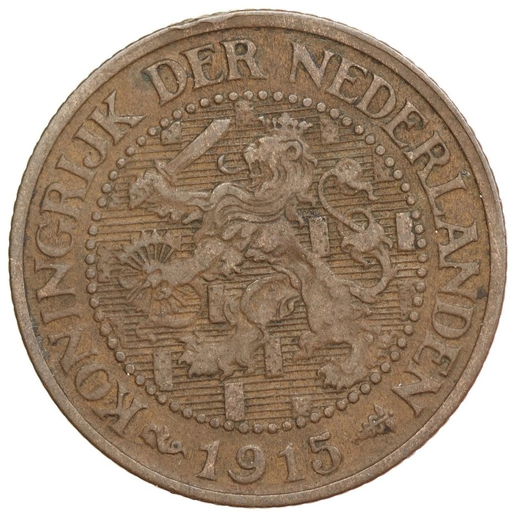 Willem 3 - schaarse  2,5 cent 1915 zf+ (6320, Postzegels en Munten, Munten | Nederland, Ophalen of Verzenden, Koning Willem III
