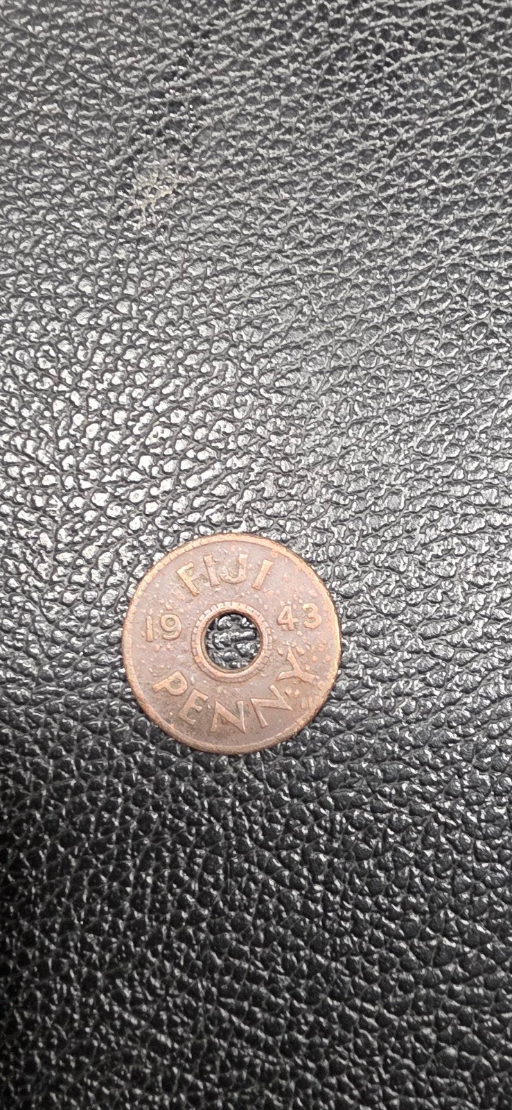 Fiji eilanden 1 penny 1943, Postzegels en Munten, Ophalen of Verzenden