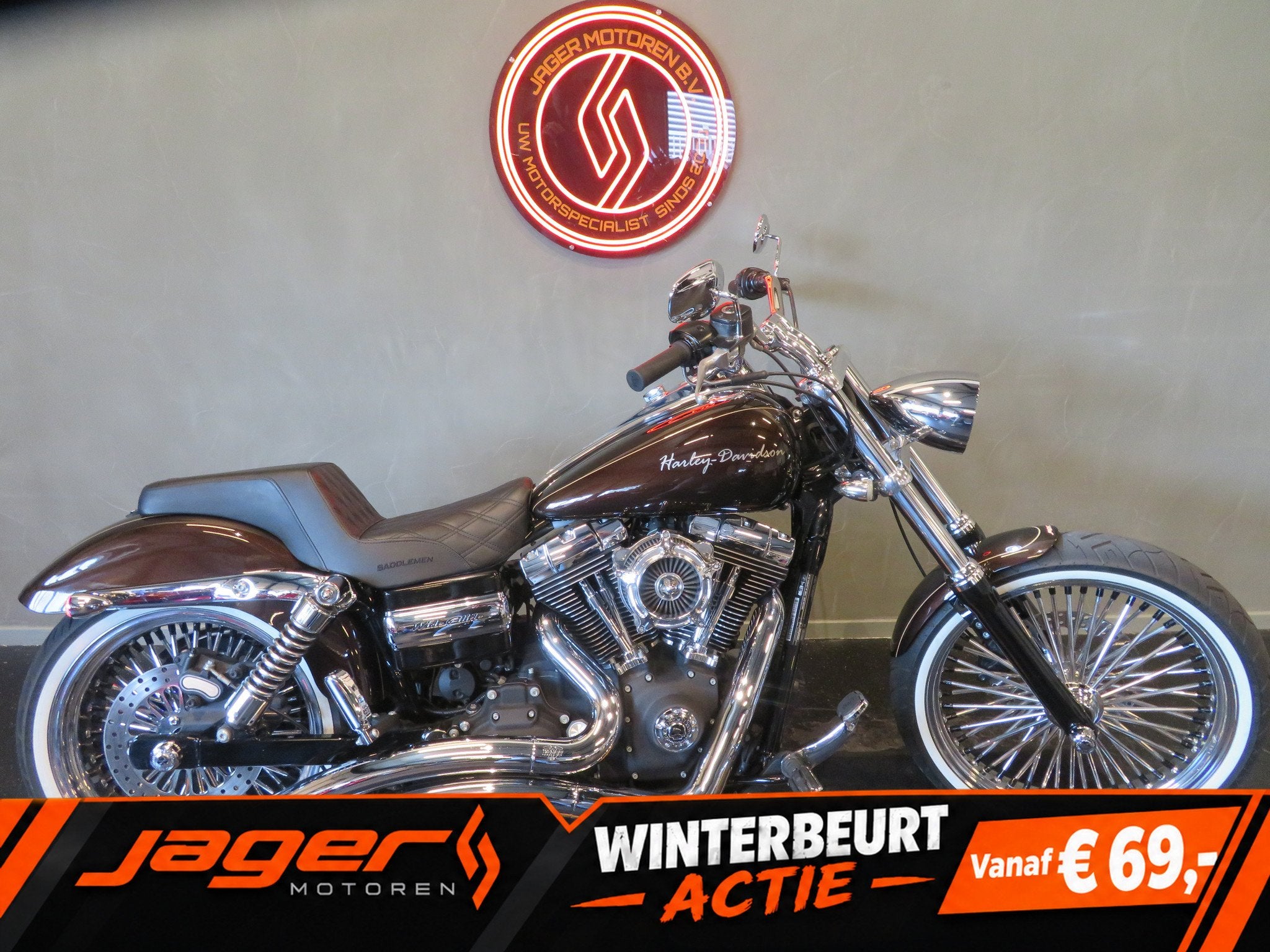 Harley-Davidson FXDWG DYNA WIDE GLIDE SPECIAL EDIT., Motoren, Chopper, Gebruikt, Bedrijf