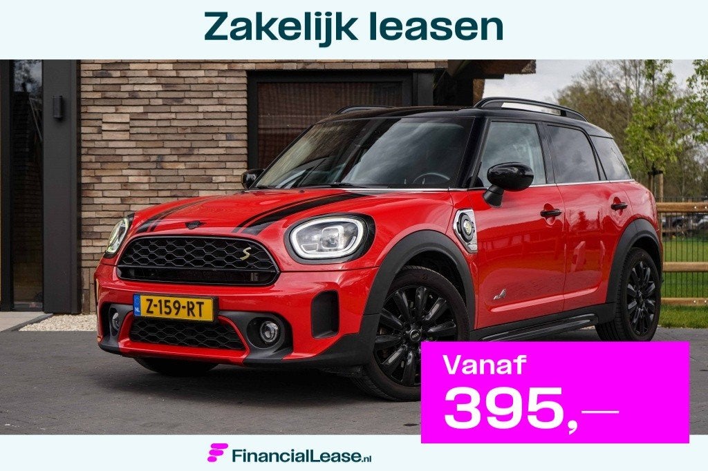 MINI Countryman Cooper SE Classic Trim All4 PHEV Chili-Red S, Automaat, Dealer onderhouden, Stof, Gebruikt