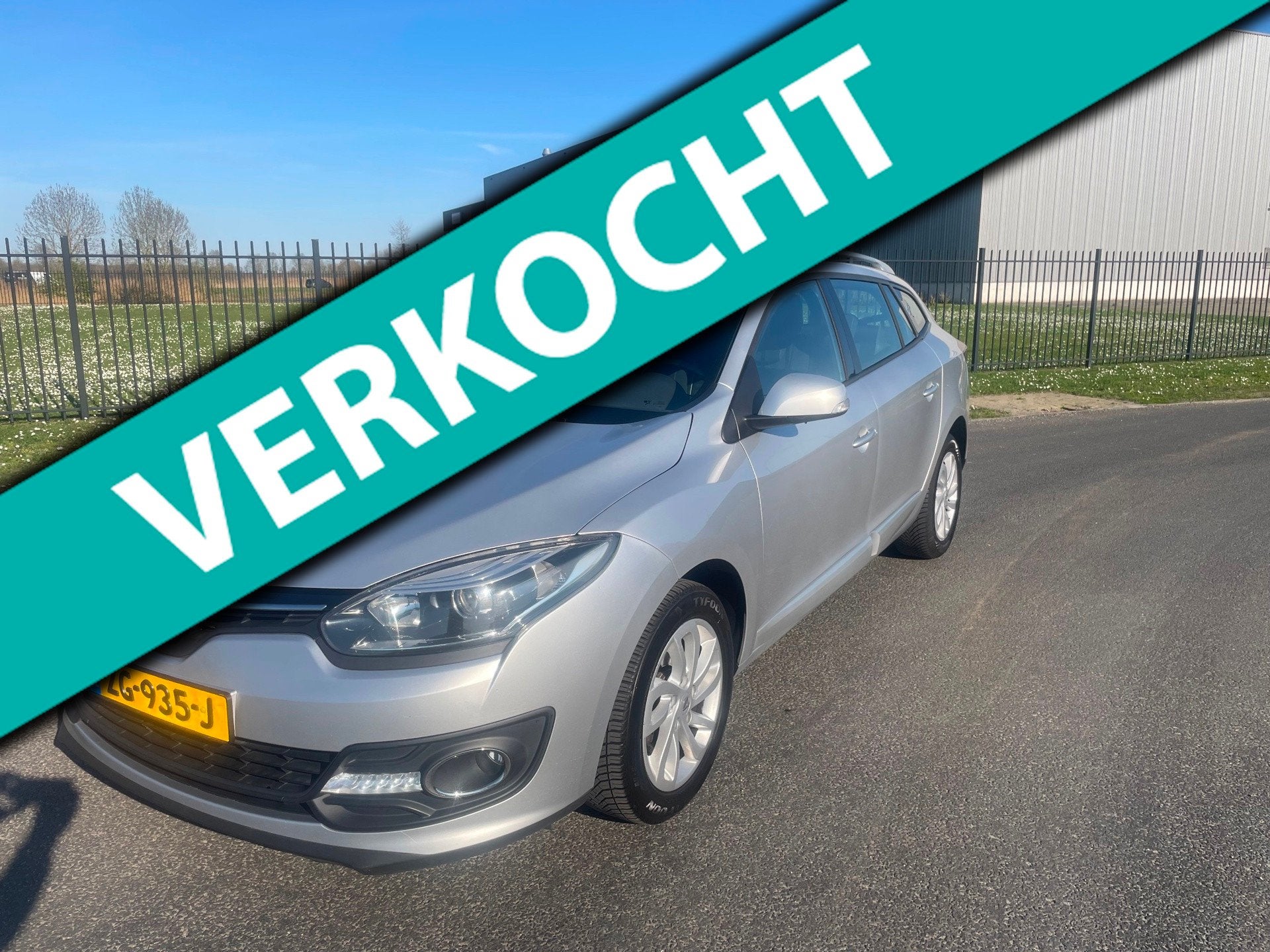 Renault Mégane Estate 1.2 TCe Authentique|Bj 2014|Clima|Cru, Voorwielaandrijving, Gebruikt, Zwart, 4 cilinders