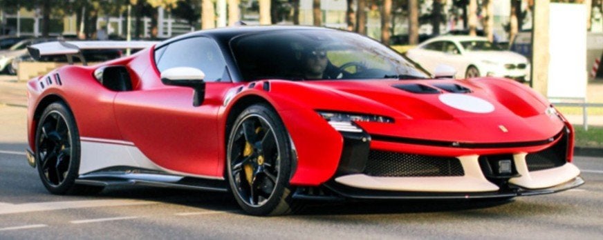 Ferrari SF90 XX Stradale Rood 1:18 P18237U BBR PRE-ORDER