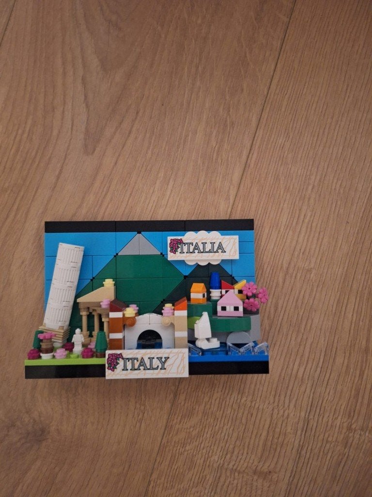 LEGO 40818 Italy Postcard compleet, Kinderen en Baby's, Inclusief instructies, Overige thema's, Lego, Ophalen of Verzenden