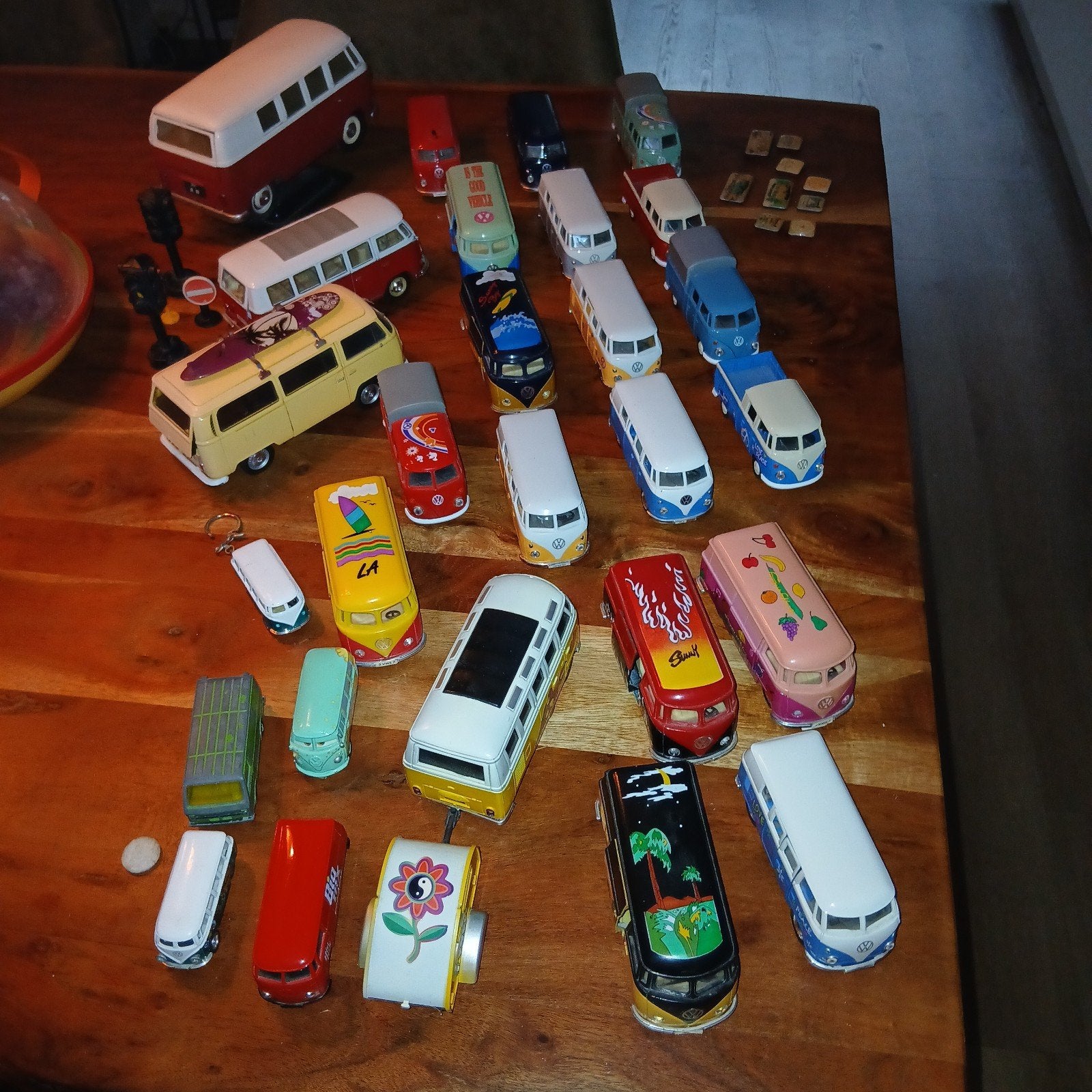 flinke verzameling volkswagen busjes, Ophalen of Verzenden, Gebruikt, Auto's
