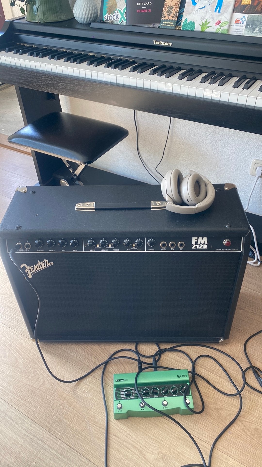 Fender FM 212R Gitaarversterker, Muziek en Instrumenten, Versterkers | Bas en Gitaar, Ophalen, Gebruikt, Gitaar, 100 watt of meer