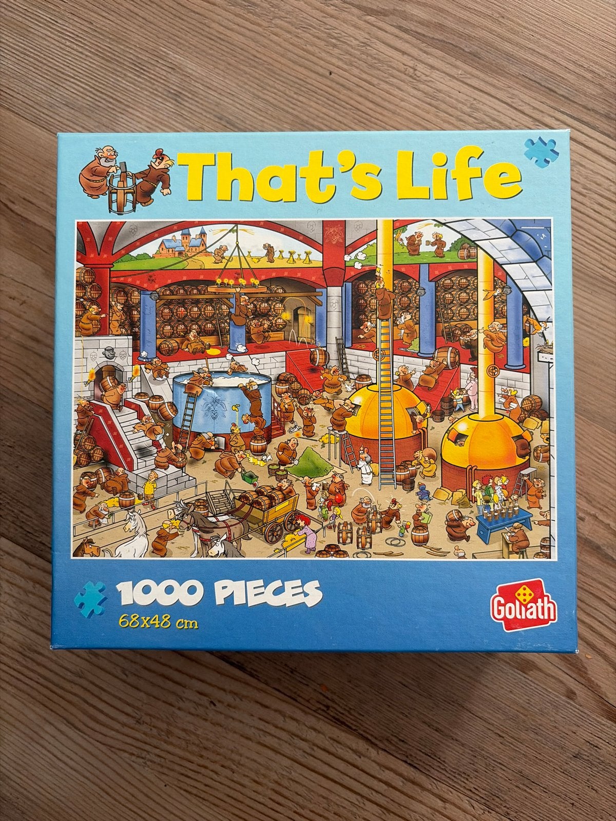 Goliath That's Life Legpuzzel - 1000 stukjes, Ophalen, 500 t/m 1500 stukjes, Zo goed als nieuw, Legpuzzel