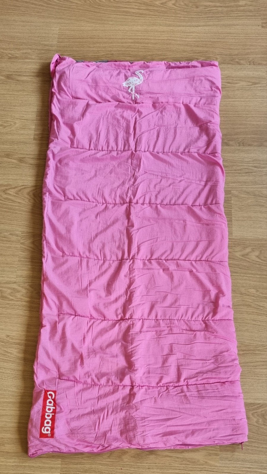 Kinderslaapzak - Gabbag Bird - 160x70 cm - Roze, Ophalen, Gebruikt