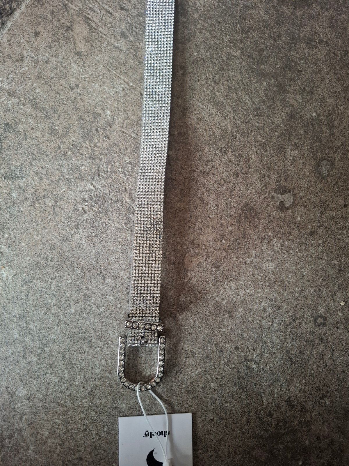 Nieuwe Shoeby riem met strass, maat 65, Kleding | Dames, Riemen en Ceinturen, Overige kleuren, Minder dan 80 cm, Nieuw, Ophalen of Verzenden