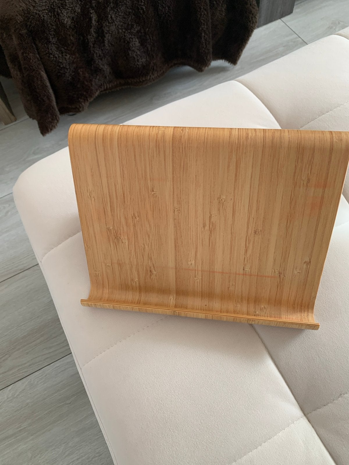Bamboe standaard voor tablet, boek of kookboek, Ophalen, Nieuw