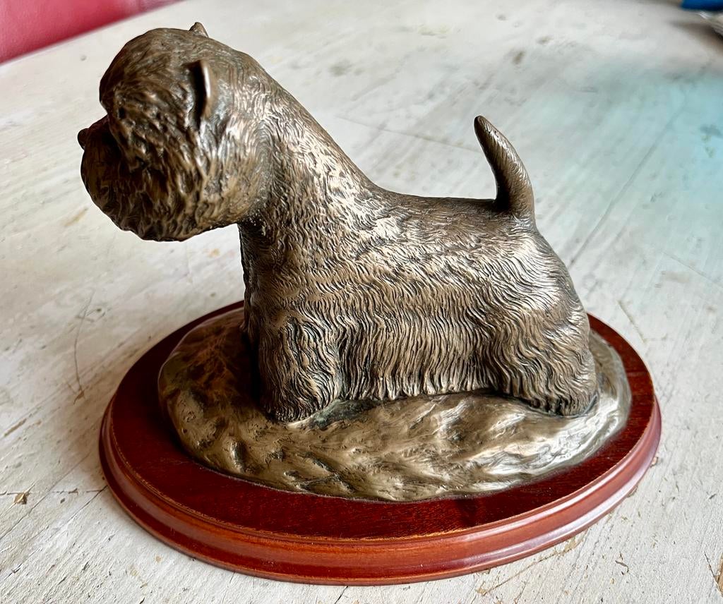 Art-Dog West Highland White Terrier (Westie) beeldje, Ophalen of Verzenden, Brons