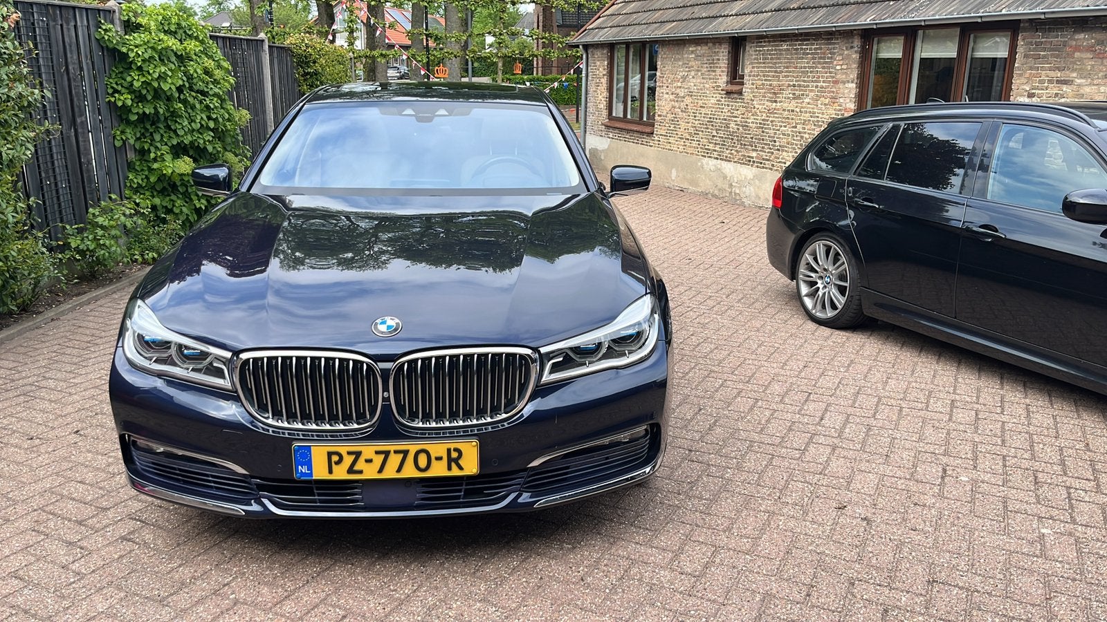 BMW 7-Serie 750i 450pk Xdrive Aut 2017 Blauw, Auto's, BMW, Automaat, Vierwielaandrijving, 449 pk, Sedan