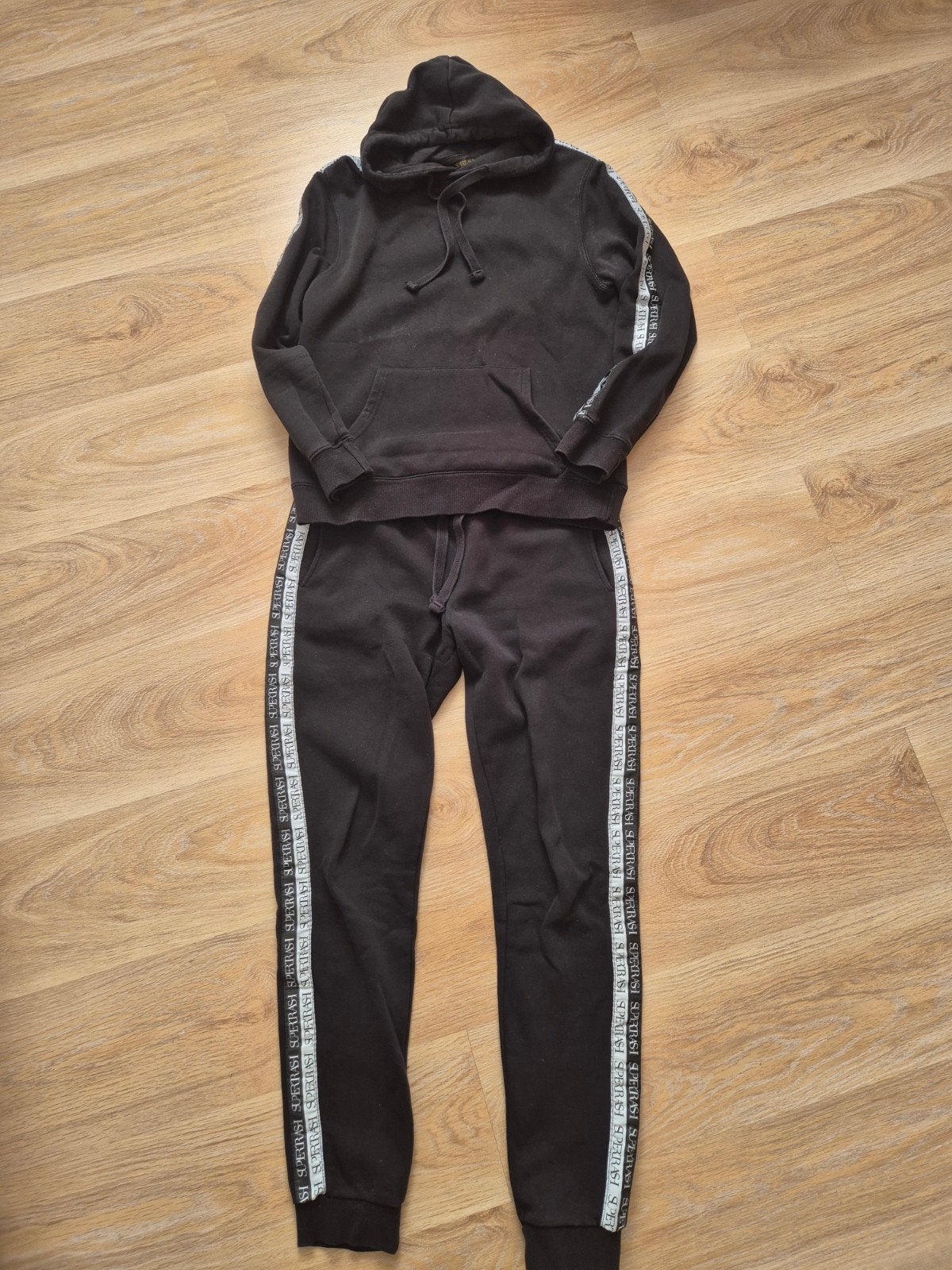 Supertrash joggingspak maat M, Maat 38/40 (M), Supertrash, Zwart, Ophalen of Verzenden