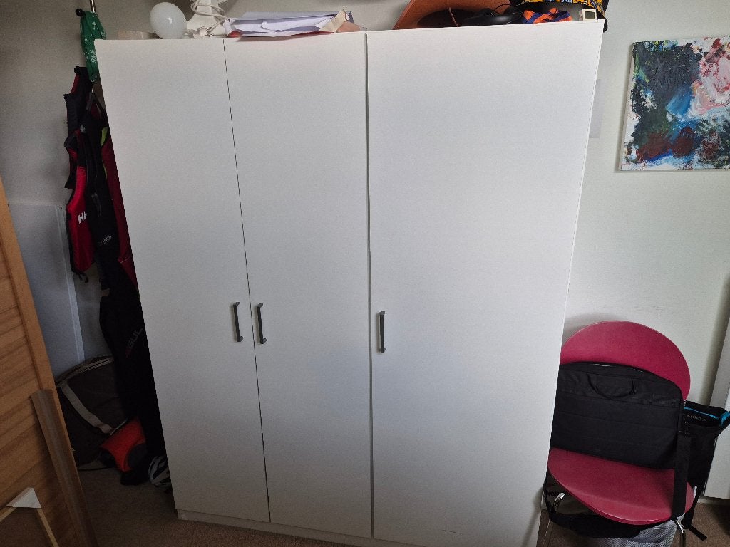 Kast leg en hang, Ophalen, Met deur(en), Gebruikt, 150 tot 200 cm