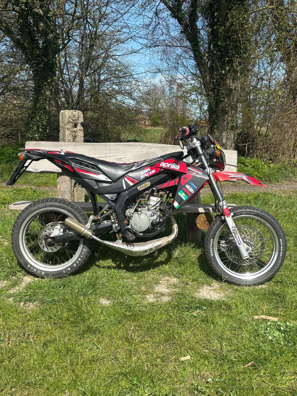 Aprillia sx 50 schakelbrommer / Derbi Senda, Ophalen, 6 versnellingen, Gebruikt, Maximaal 45 km/u