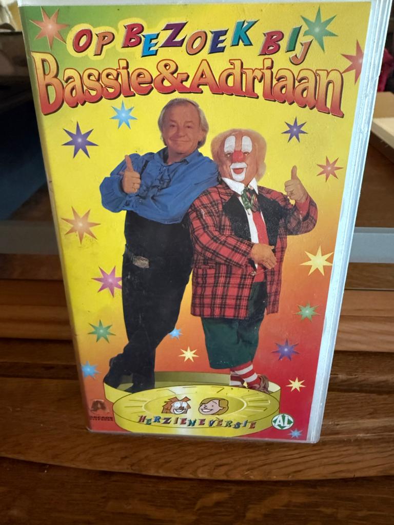 Bassie & Adriaan: Op Bezoek Bij Bassie & Adriaan VHS, Cd's en Dvd's, VHS | Kinderen en Jeugd, Alle leeftijden, Kinderprogramma's en -films