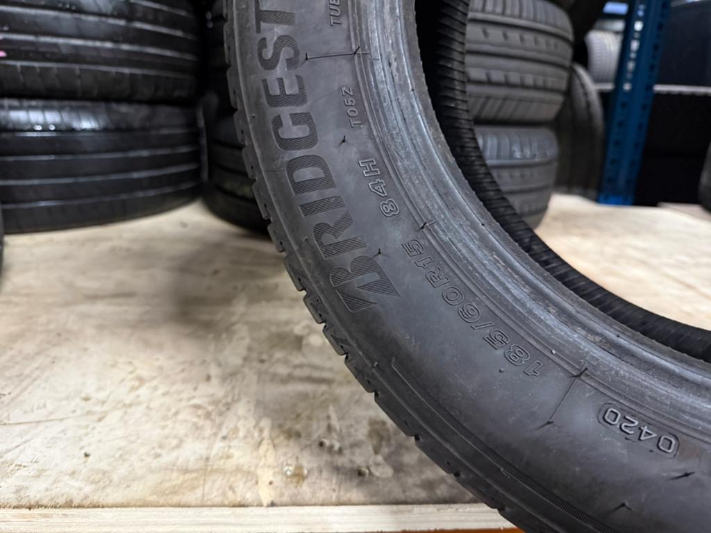 4x 185 60 15 84H Bridgestone Turanza T005 Demo NIEUW, 15 inch, Nieuw, Band(en), Personenwagen