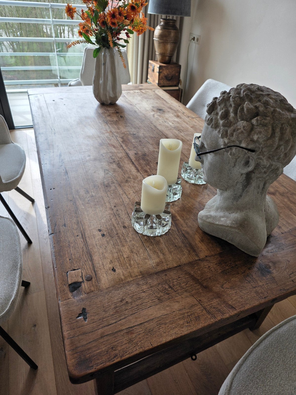 Antieke Spaanse Kloostertafel - Massief Hout, Antiek en Kunst, Antiek | Meubels | Tafels, Ophalen