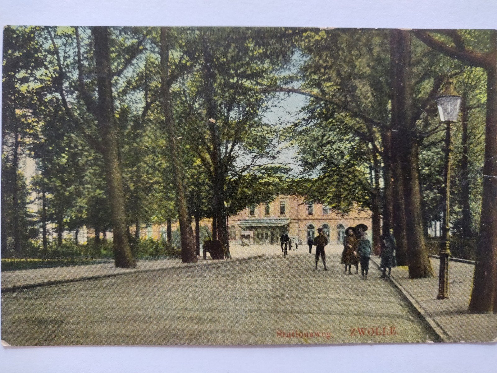 X3410 Zwolle 1918 naar Dordt, Ophalen of Verzenden, Voor 1920
