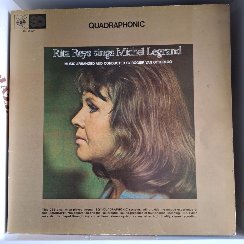 Rita Reys sings Michel Legrand - Quadraphonic LP, Ophalen of Verzenden, Gebruikt, 12 inch