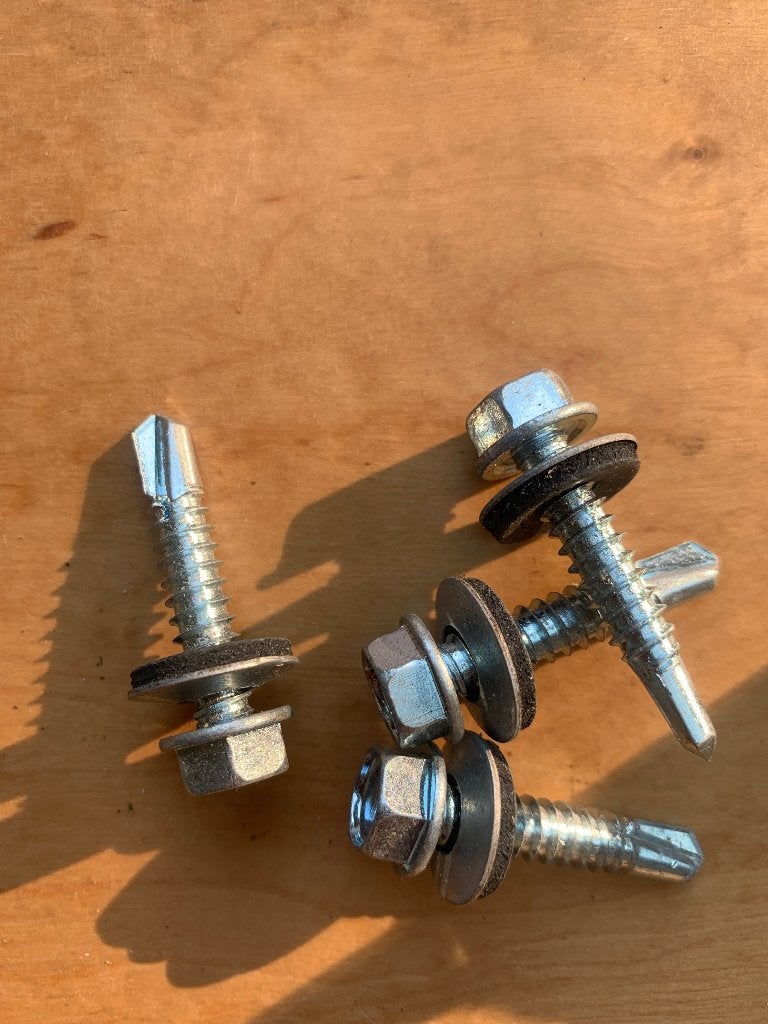 Boorschroeven dakschroeven 6,3 x 32 mm. 55x NIEUW, Schroeven, Nieuw, Ophalen of Verzenden, Minder dan 50 mm
