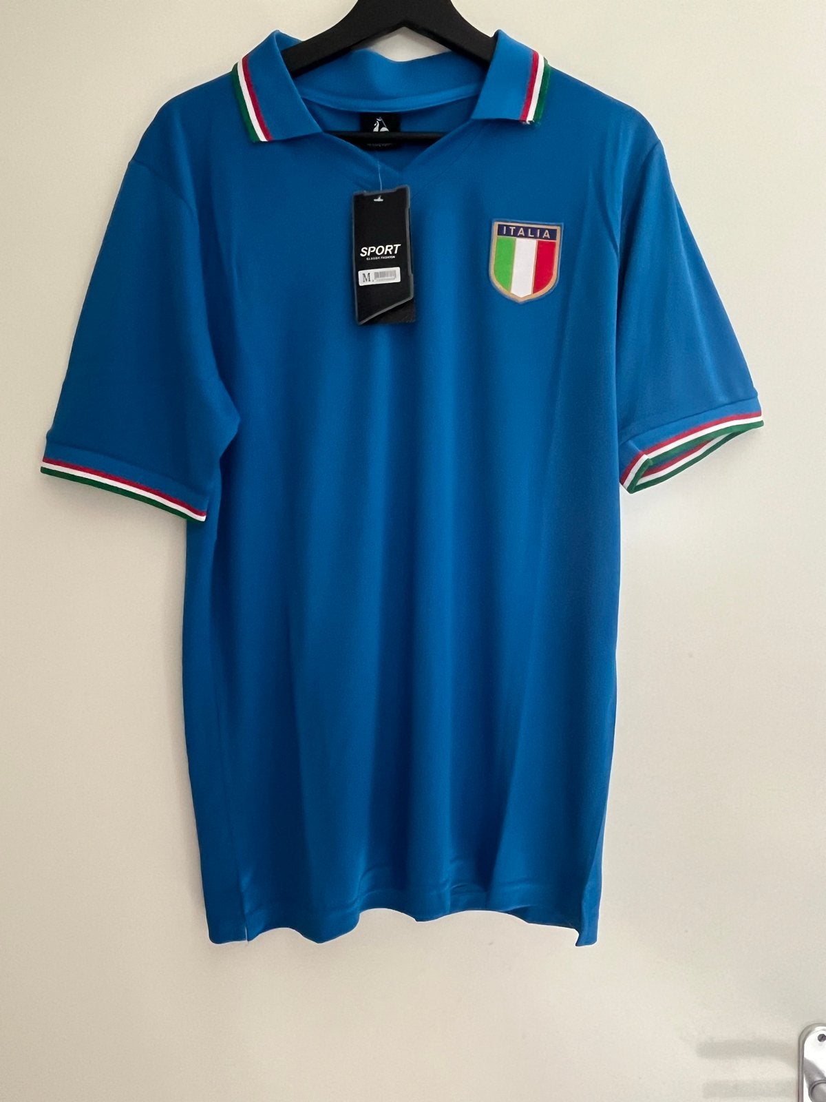 Italië voetbalshirt Scirea #6 - Maat M, Kleding | Heren, Ophalen of Verzenden, Nieuw, Maat 48/50 (M), Blauw