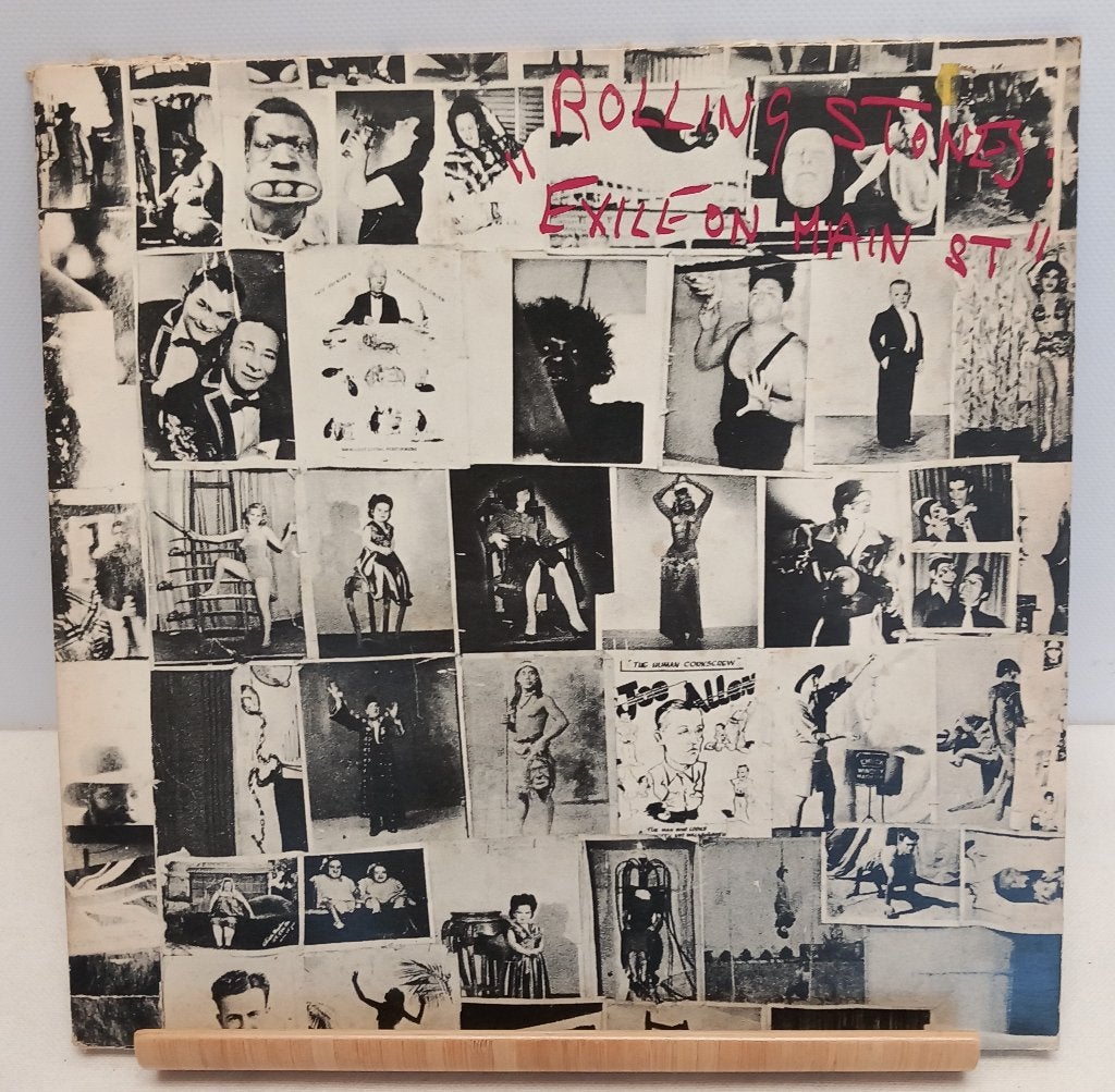 2LP  The Rolling Stones ‎– Exile On Main Street(Blues Rock,, Gebruikt, 12 inch, Poprock, Dubbel-LP