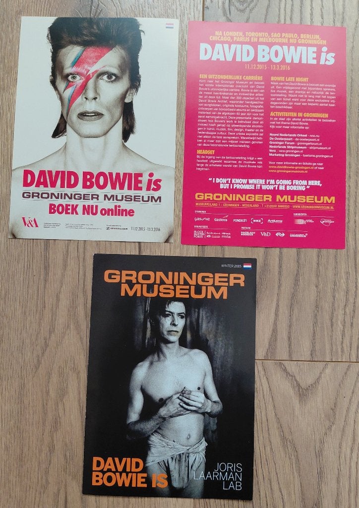 David Bowie, A5 posters,pamfletten, Ophalen of Verzenden, Nieuw
