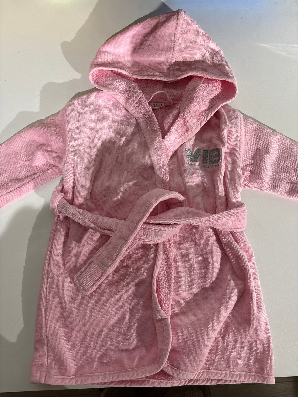 Nieuw Roze badjas voor babymet capuchon - VIB maat 62/68, Ophalen of Verzenden, Nieuw, Meisje, Overige typen
