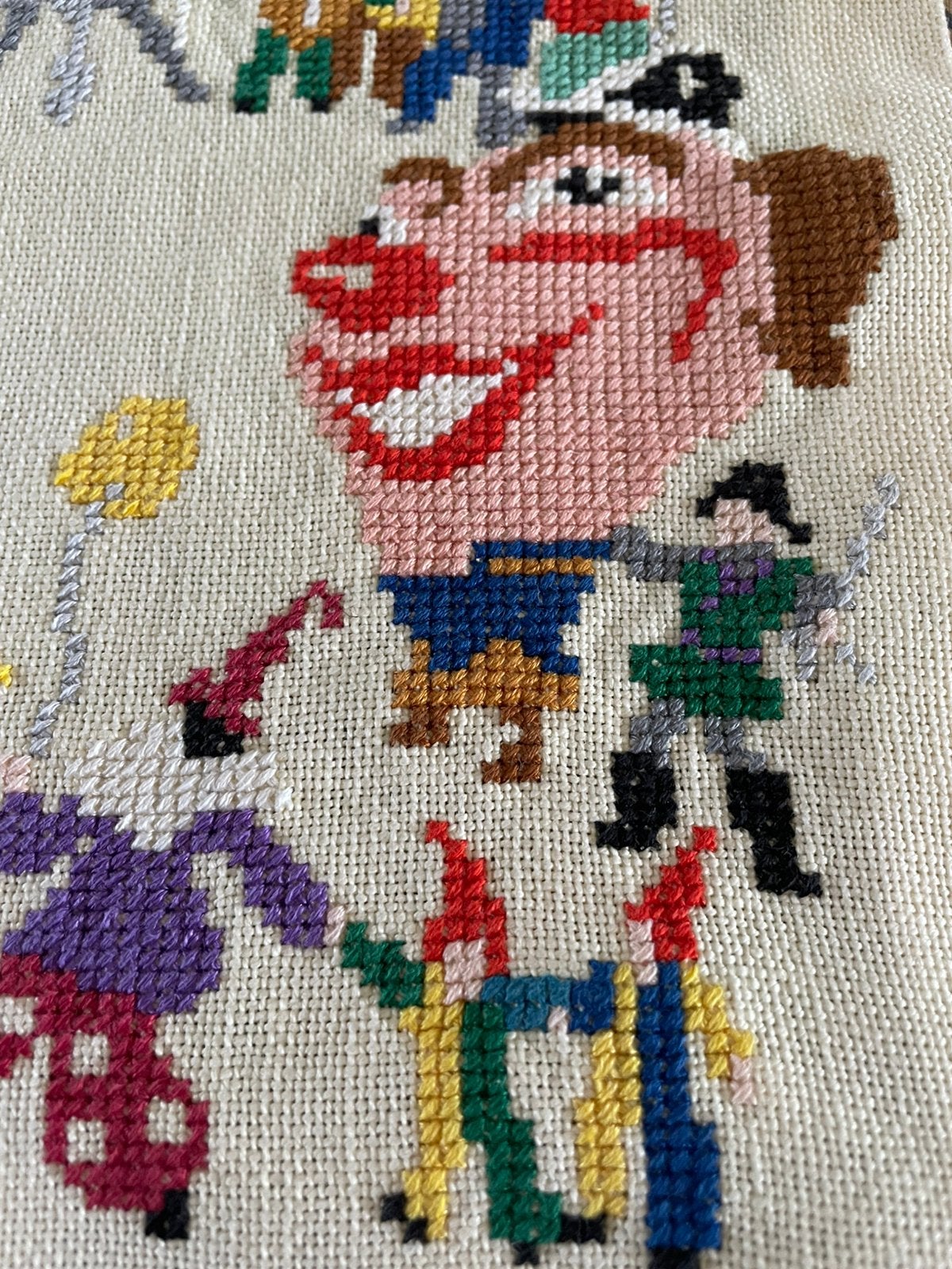 Hand geborduurd kaasdoek, Ophalen of Verzenden, Nieuw, Handborduren
