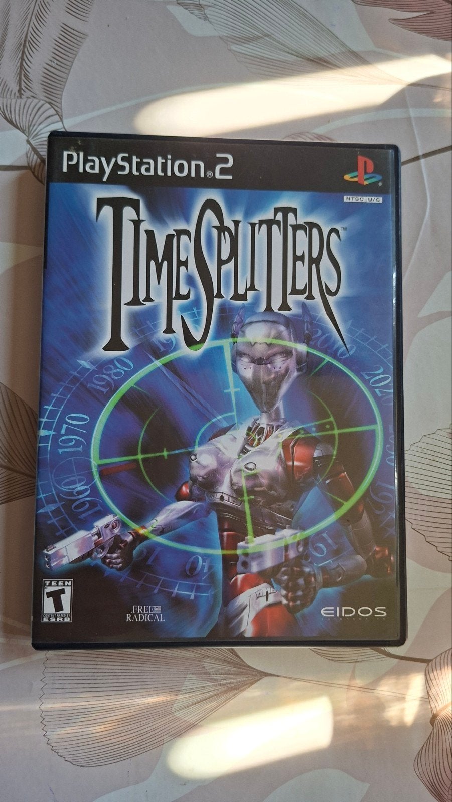 TimeSplitters (NTSC) PS2 - Krasloos met boekje, Shooter, Eén computer, Ophalen of Verzenden, Zo goed als nieuw