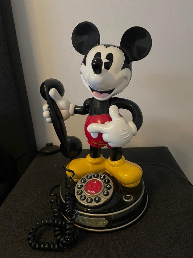 Retro Mickey Mouse telefoon, Telecommunicatie, Vaste telefoons | Niet Draadloos, Ophalen