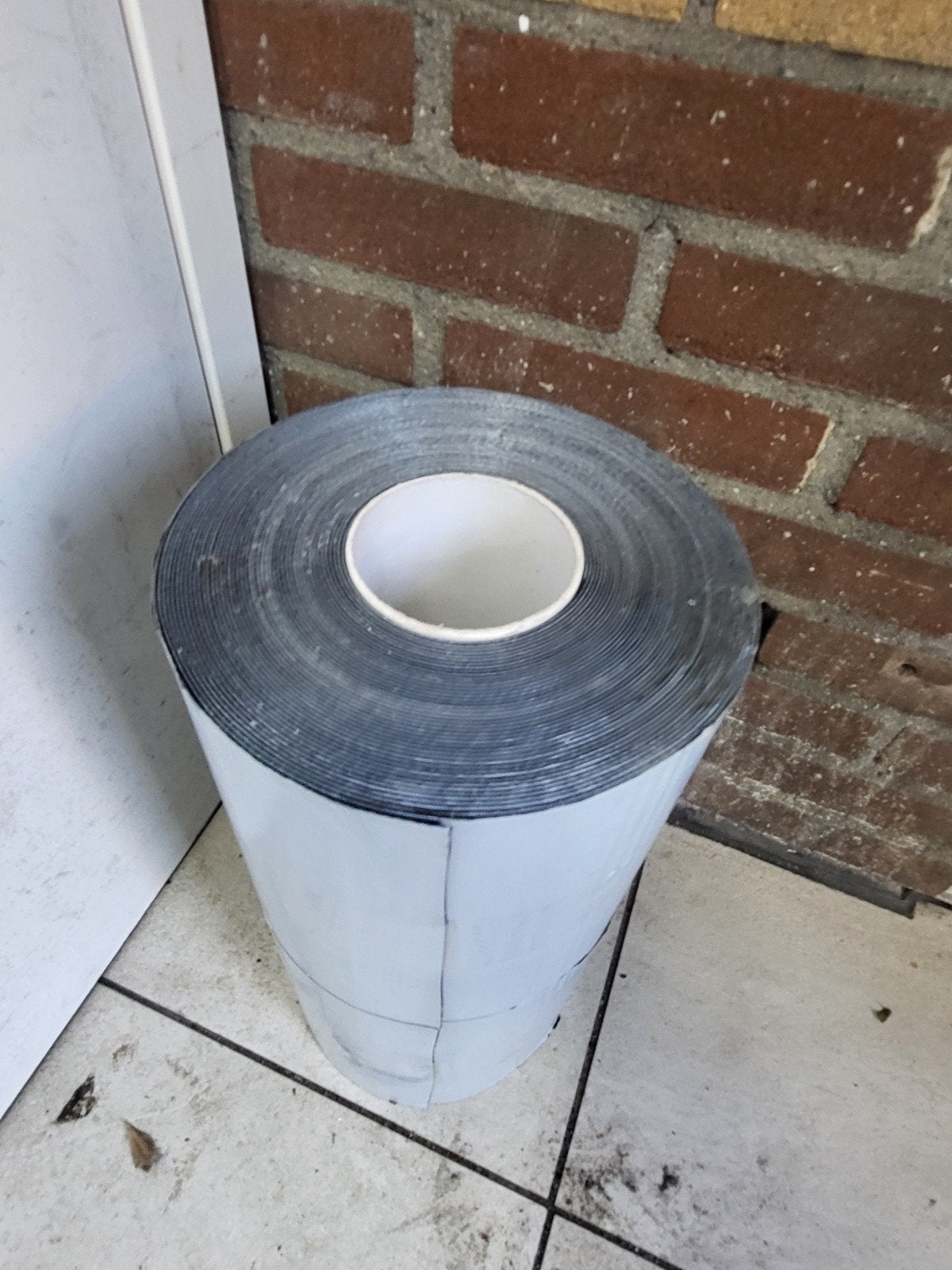 Zelfklevend zelf klevend plak epdm 40 cm breed, Overige materialen, Zwart, Overige typen, Nieuw
