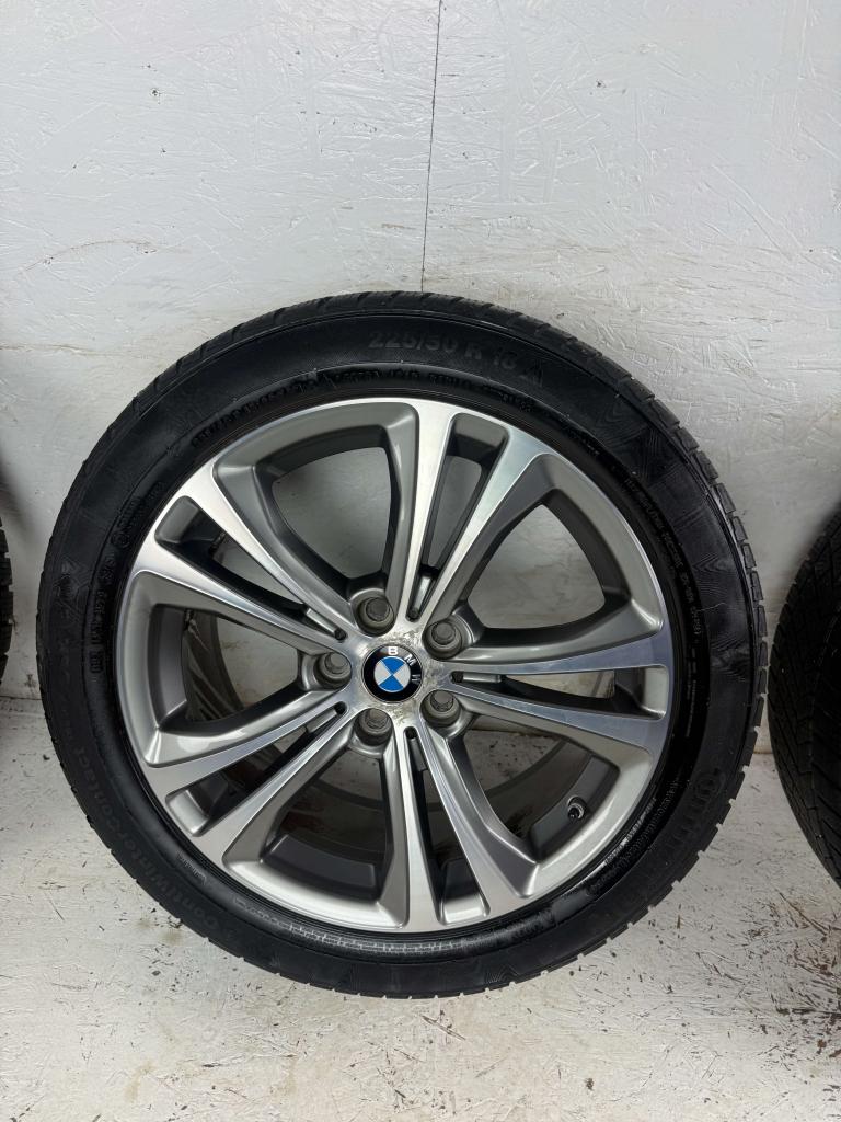 Originele BMW X1 X2 velgen 18" 5x112 Style 568 winterset, Niet ingevuld, 18 inch, Gebruikt, Banden en Velgen