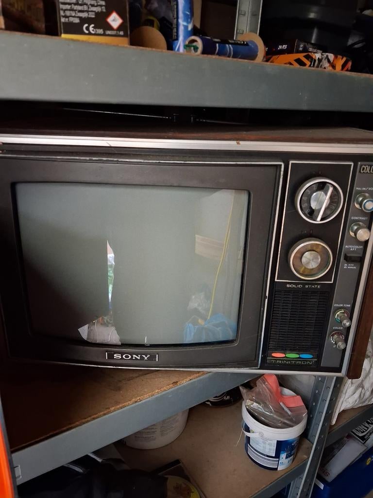 Retro Sony Trinitron TV, Audio, Tv en Foto, Vintage Televisies, Gebruikt, Minder dan 40 cm, Sony, Ophalen of Verzenden