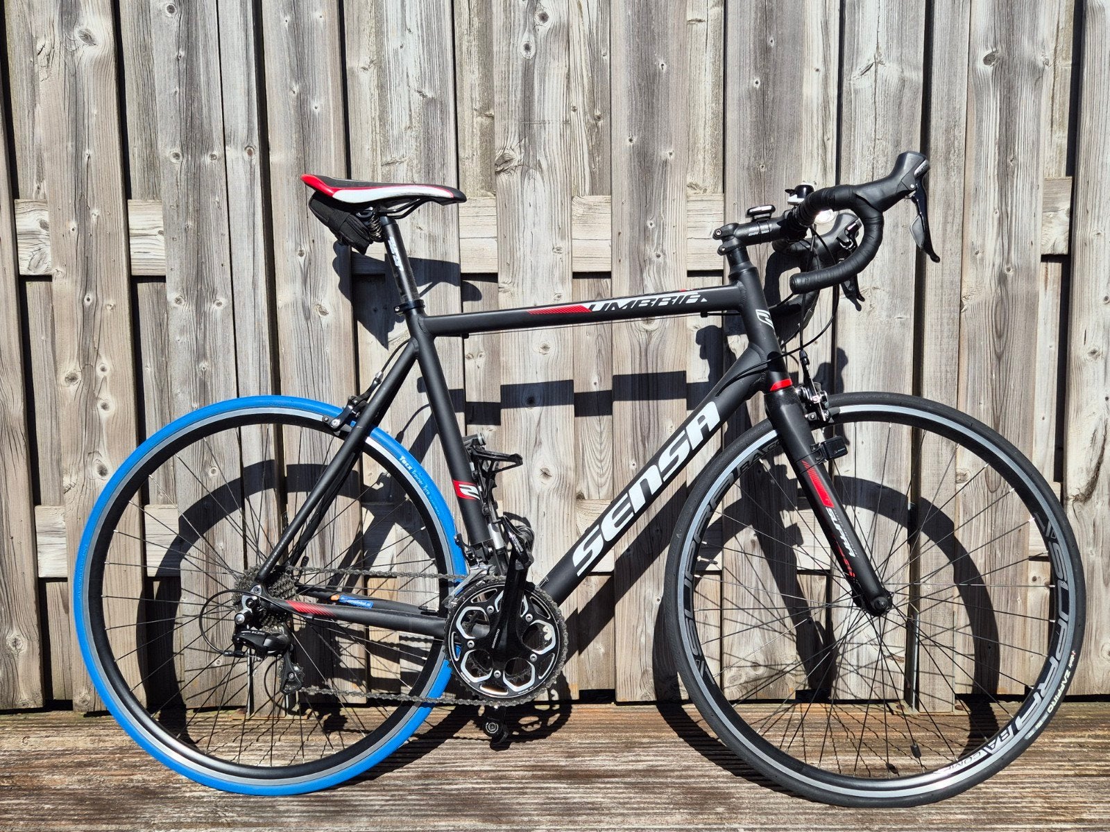 Sensa Umbria racefiets - Shimano 105 afmontage, Gebruikt, Aluminium, 57 tot 61 cm, Meer dan 20 versnellingen
