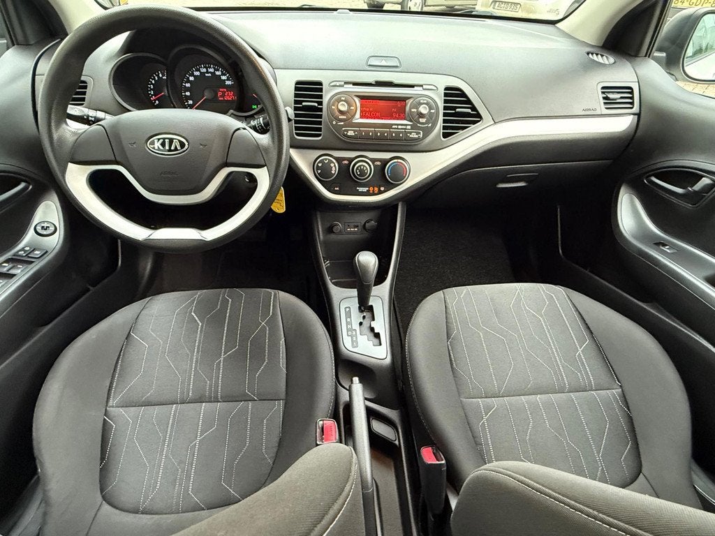 Kia Picanto 1.2 CVVT automaat Comfort Pack 5-deurs, Airco, N, Auto's, Kia, Euro 5, Gebruikt, Zwart, 4 cilinders