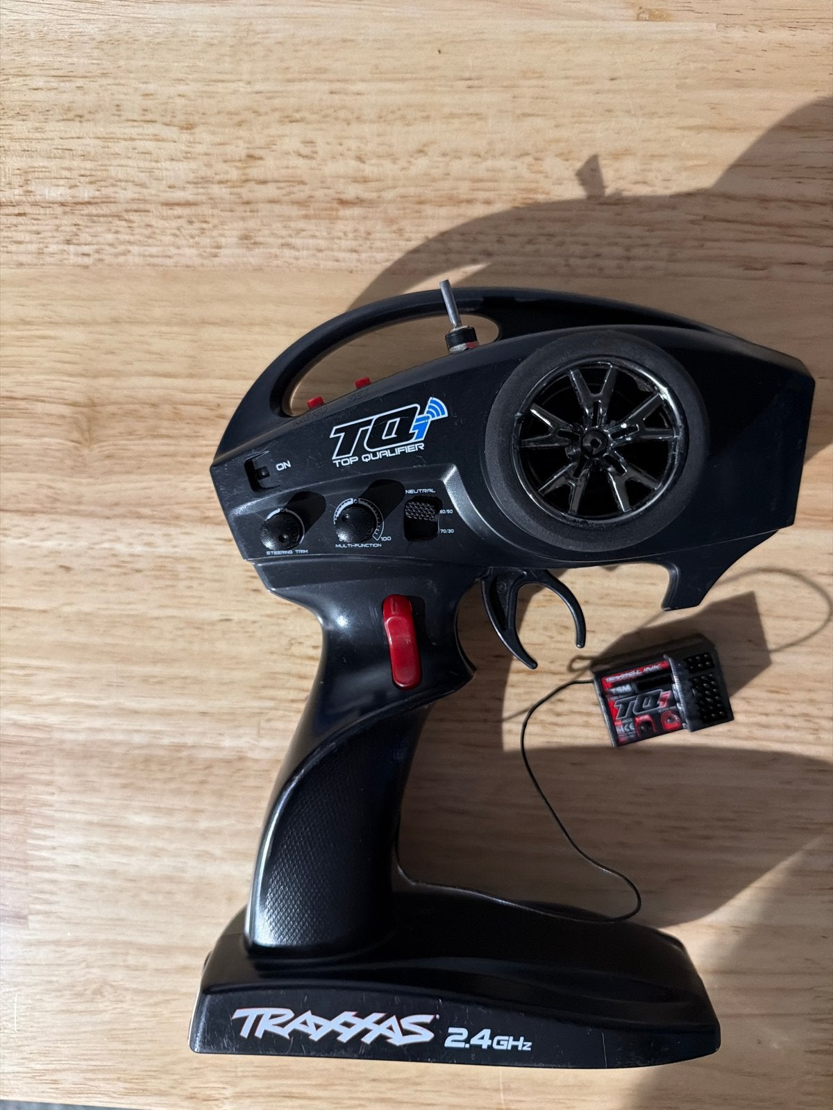 Traxxas TQ 2.4GHz Zender en Ontvanger Set, Ophalen, Gebruikt, Overige schalen, Onderdeel